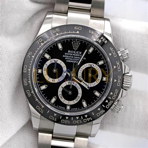 rolex cosmograph daytona review black|Rolex Cosmograph Daytona watch 116500ln.